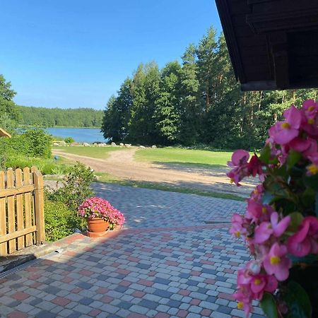Agroturystyka Nad Jeziorem Sopien Brzozie Esterno foto