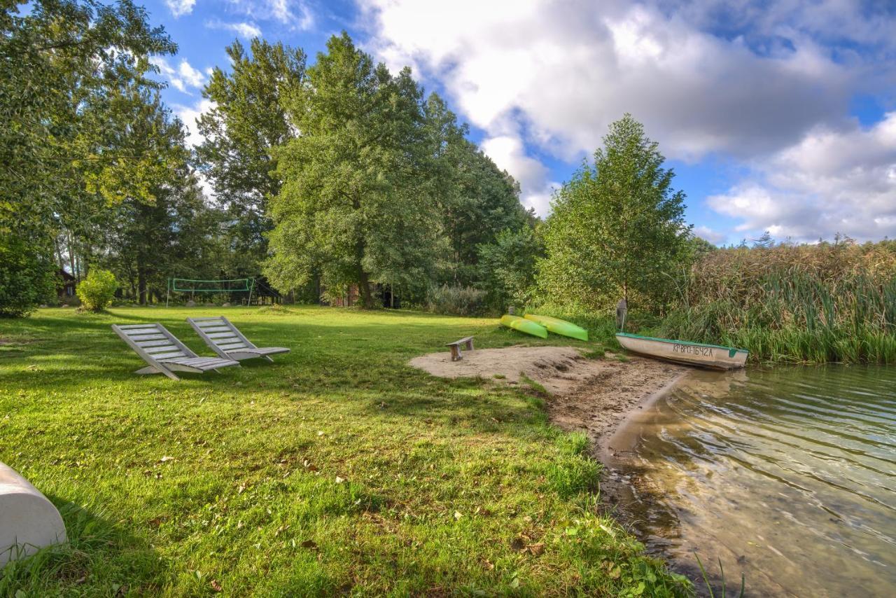 Agroturystyka Nad Jeziorem Sopien Brzozie Esterno foto